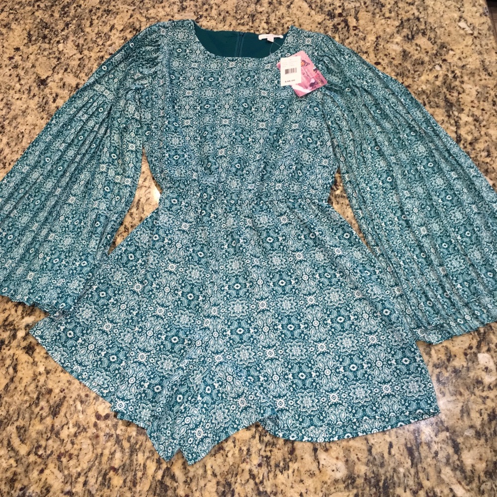 Love Fire Romper Large